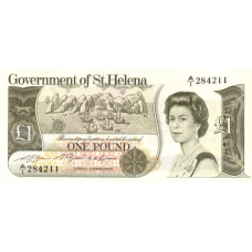 P 9a Saint Helena - 1 Pound Year ND (1981)